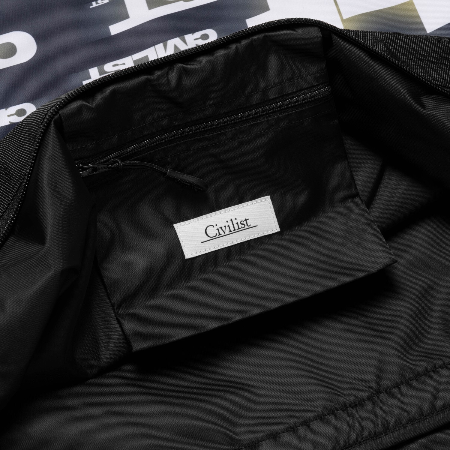 CIVILIST  PRINTED MESH TOTE