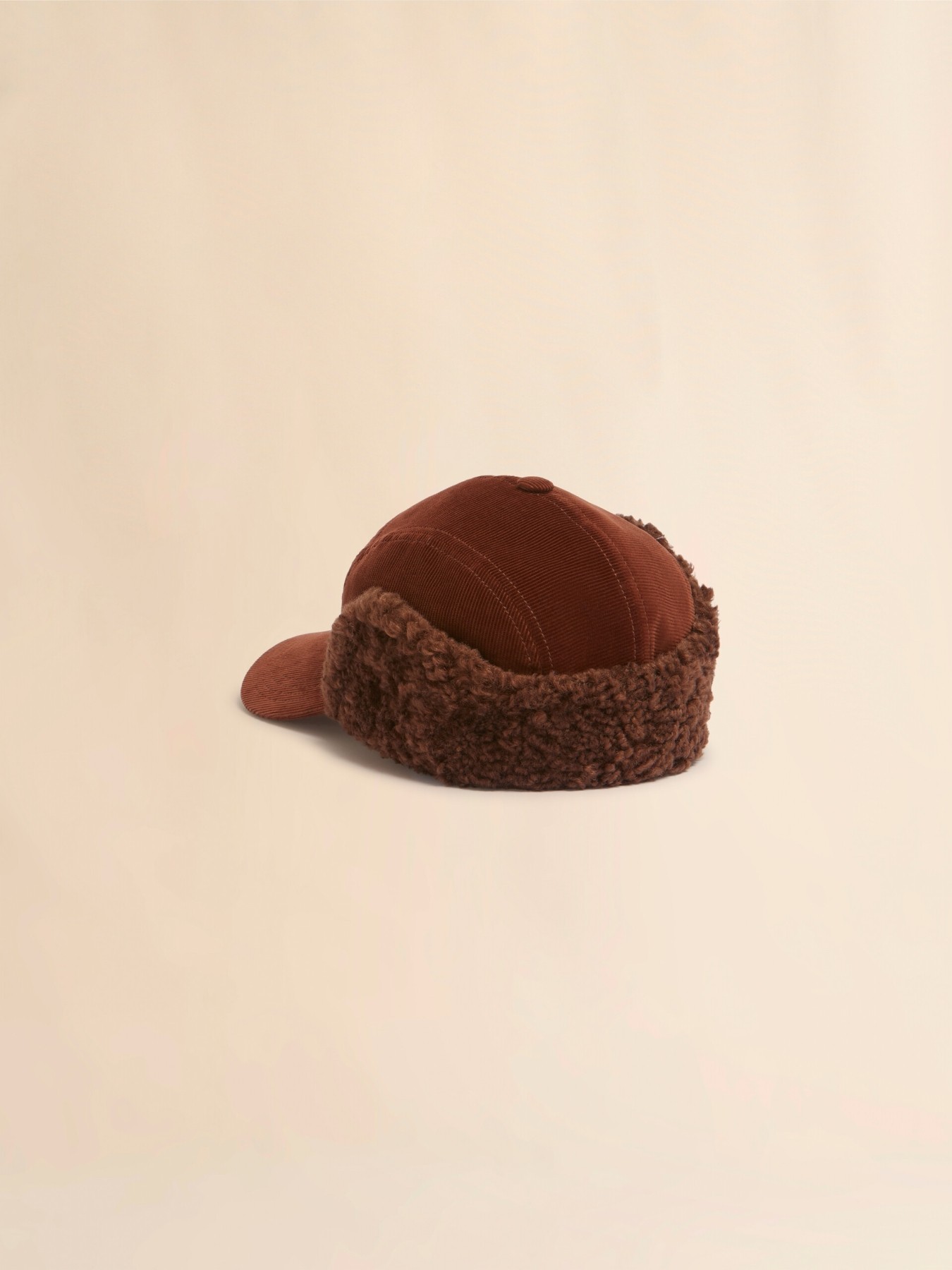 MARNI CORDUROY AVIATOR BASEBALL CAP
