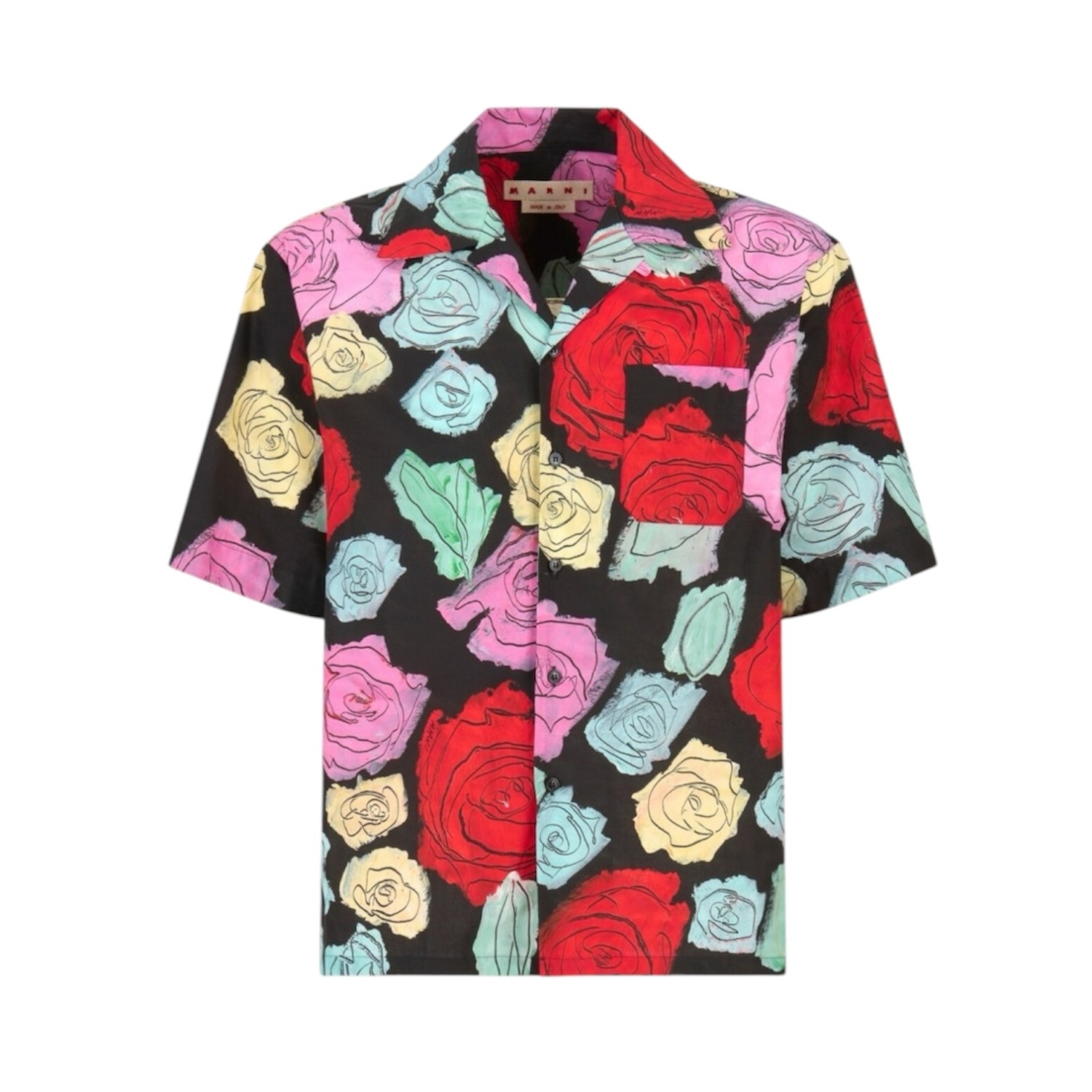 MARNI POPLIN BOWLING SHIRT