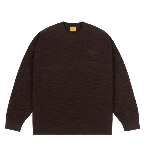 DIMEニット Dime Double Zipper Knit / Navy (ダイム ジップセーター/ニット