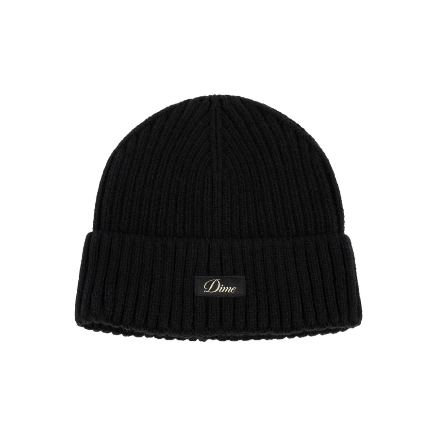 DIME CURSIVE RIB BEANIE