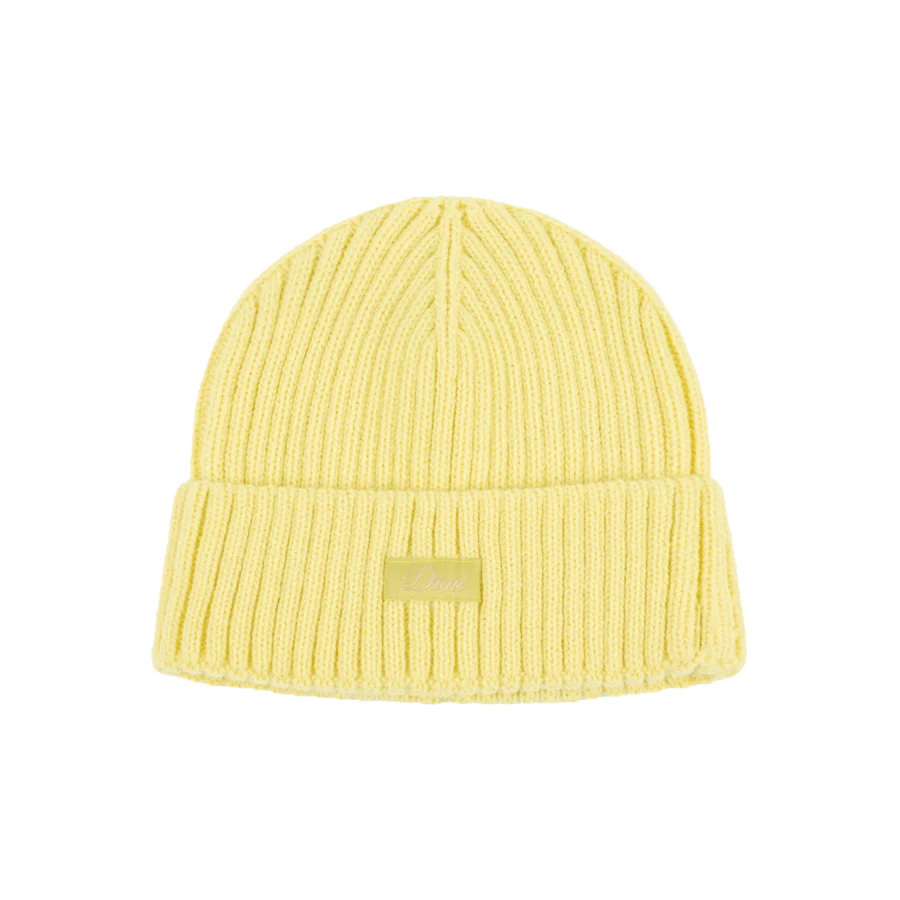 DIME CURSIVE RIB BEANIE
