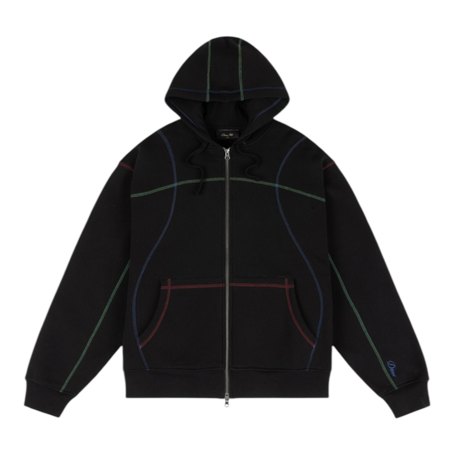 DIME COURT ZIP HOODIE