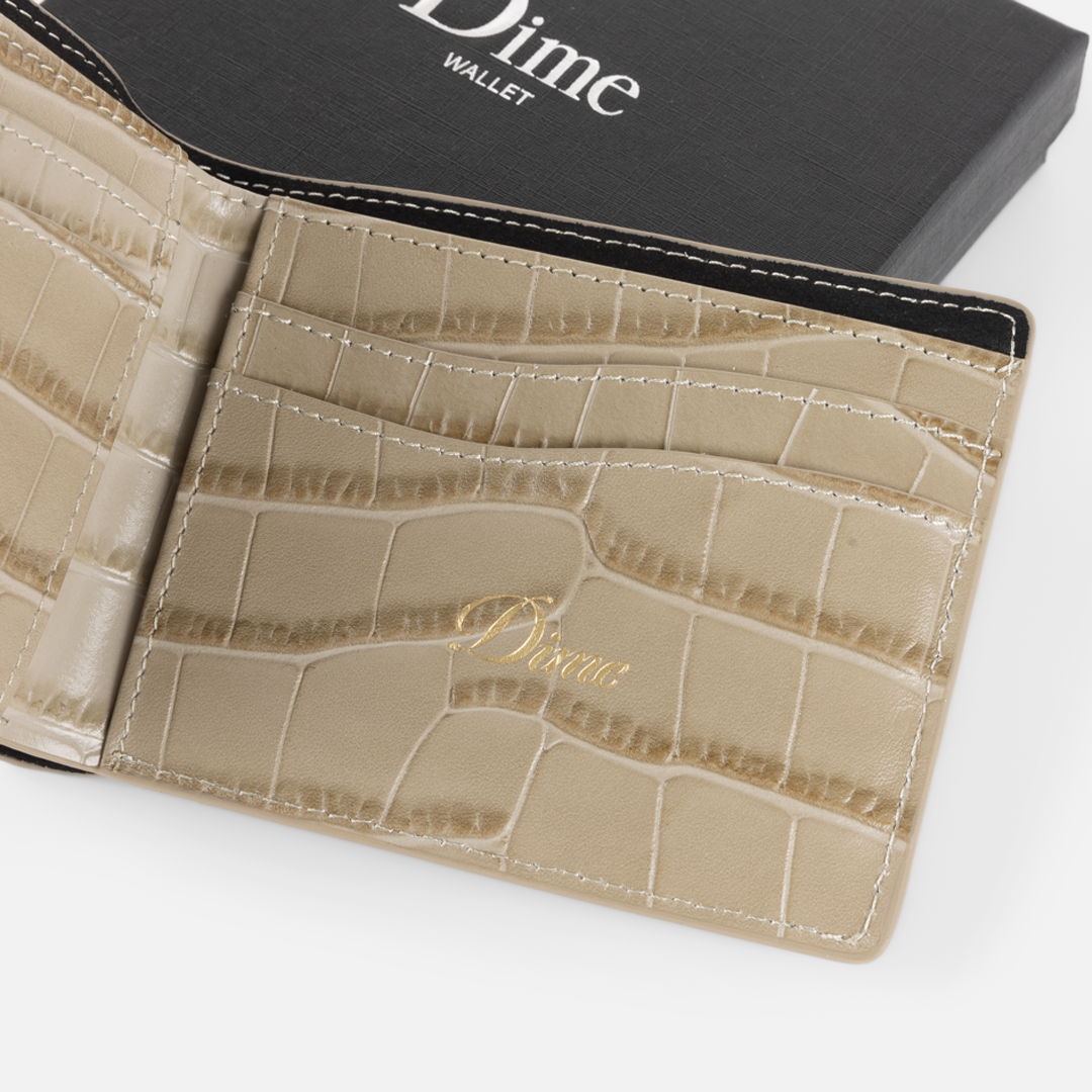 DIME CROC BIFOLD WALLET