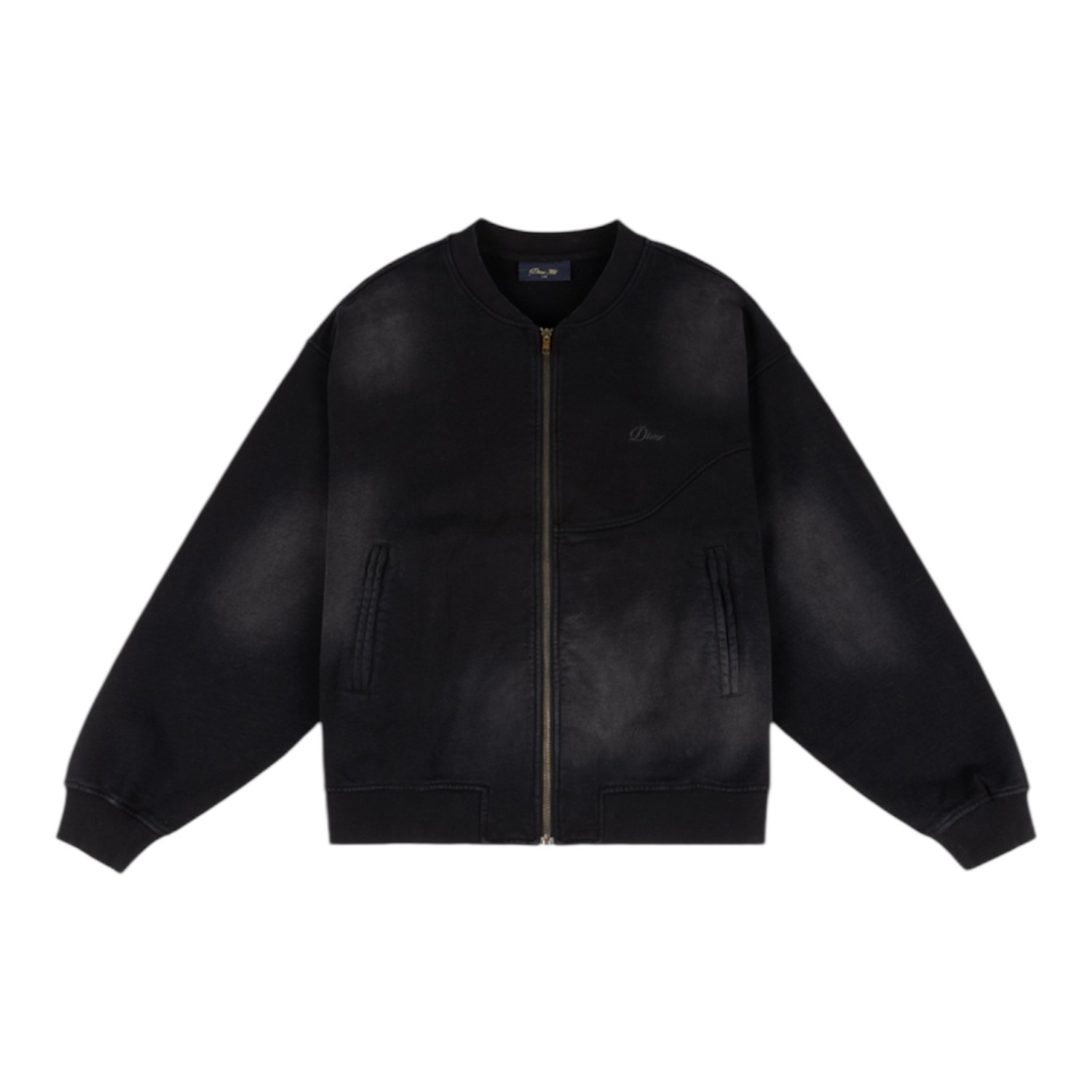 DIME FADED FLEECE BOMBER