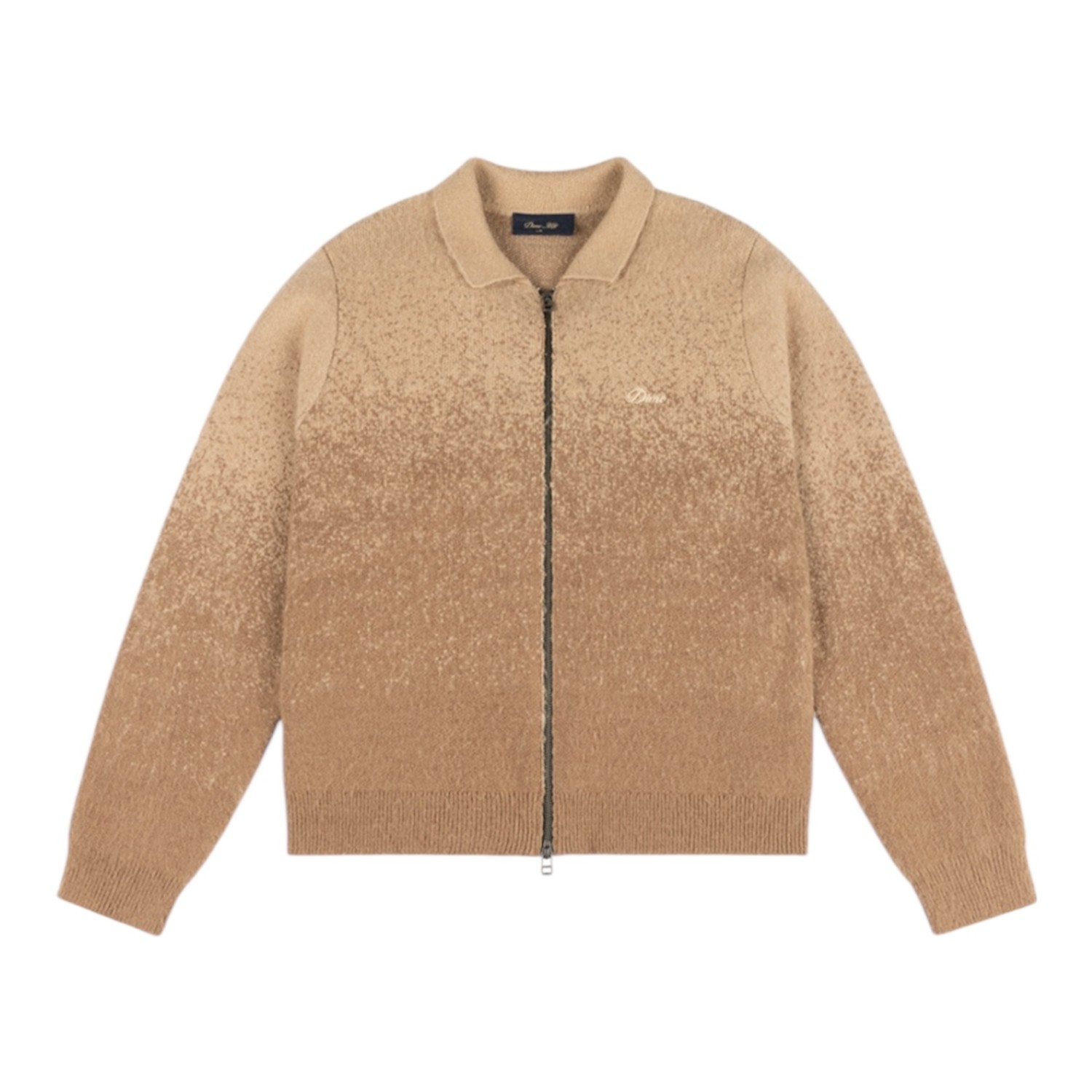 DIME MOHAIR DOUBLE ZIP KNIT