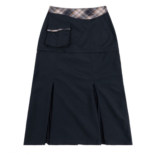 スカート she tokyo Muddy fringe border 最終値下げShe tokyo Muddy fringe border スカート（ジャン