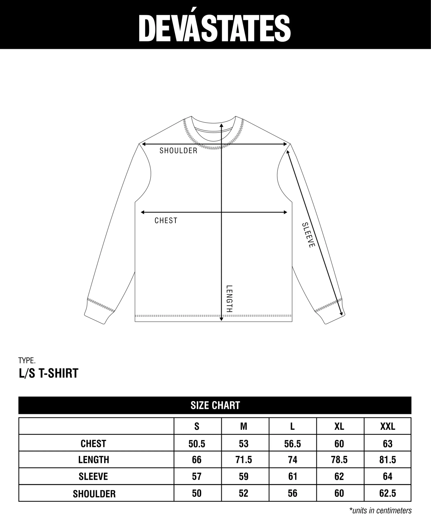 DEVA STATES L/S T-SHIRT