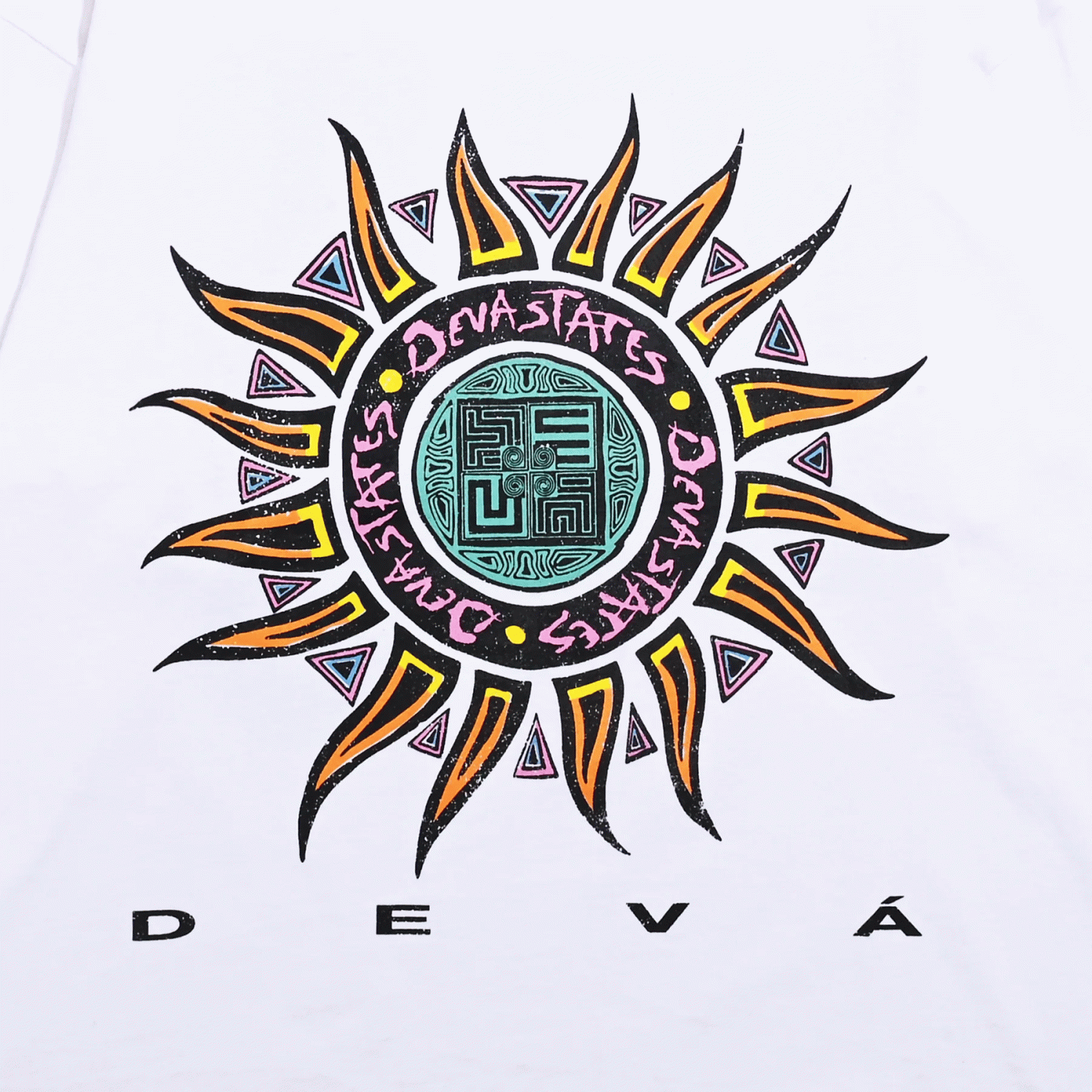 DEVA STATES L/S GFX RETRO T-SHIRT