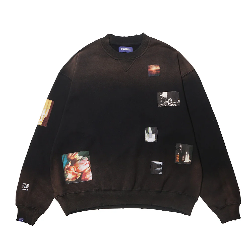 DEVA STATES DISTRESSED CREWNECK