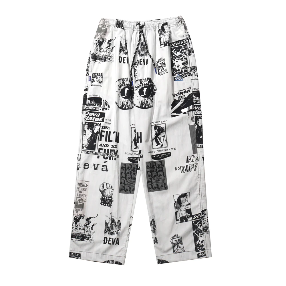 DEVA STATES PRINTED EASY PANTS