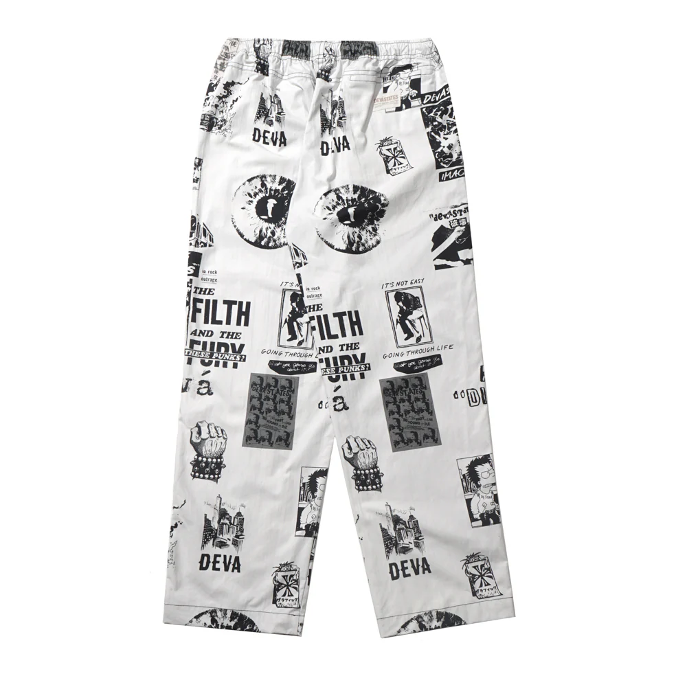 DEVA STATES PRINTED EASY PANTS