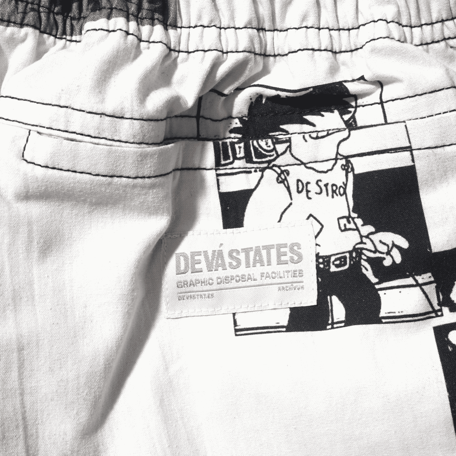 DEVA STATES PRINTED EASY PANTS