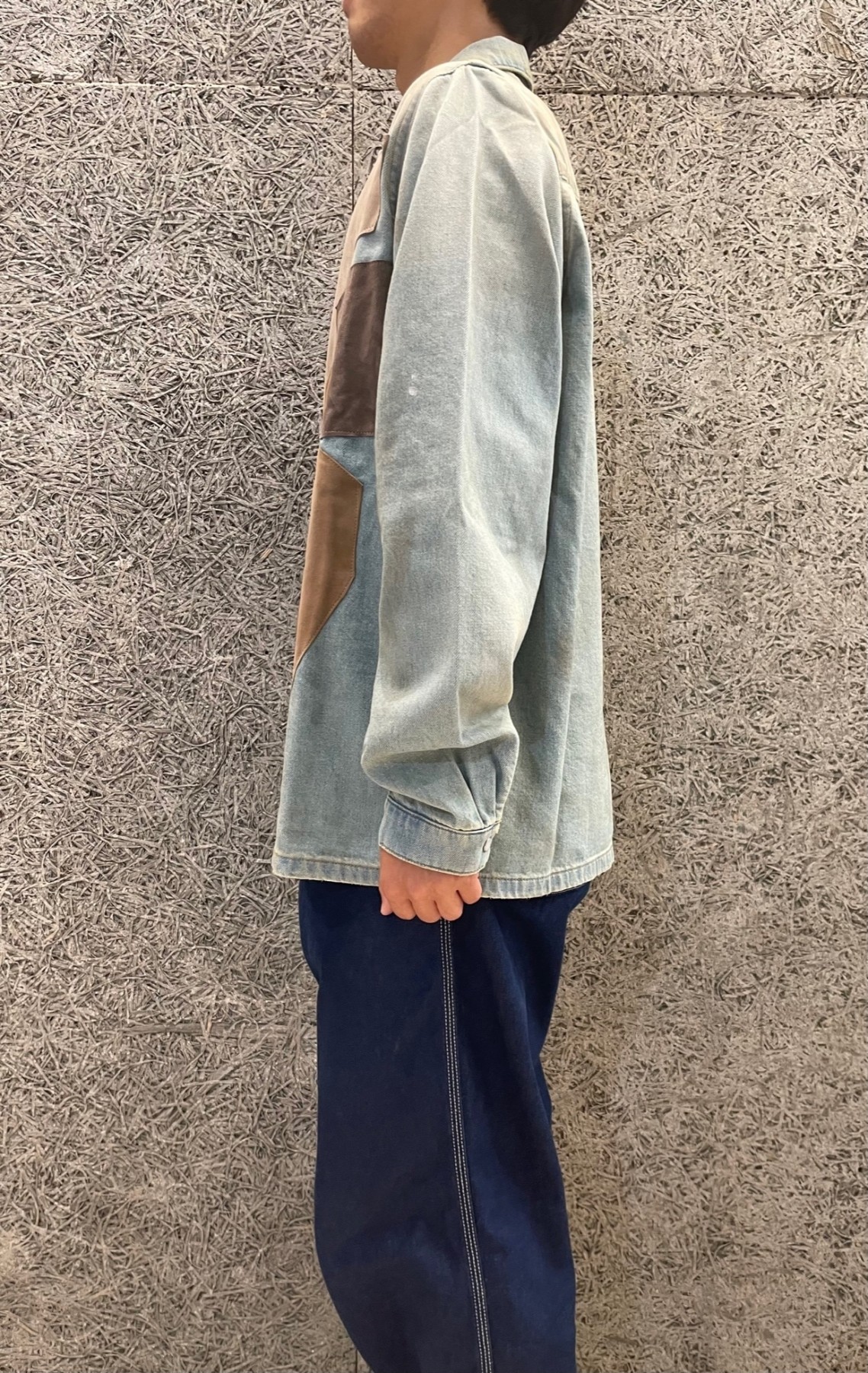 ERL PATCHWORK SHIRT WOVE