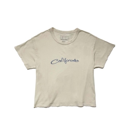 送料関税込【ERL】Californaia コットンジャージー Tシャツ MORTAR TOKYO ONLINE(モータルトーキョー) / ERL CALIFORNIA