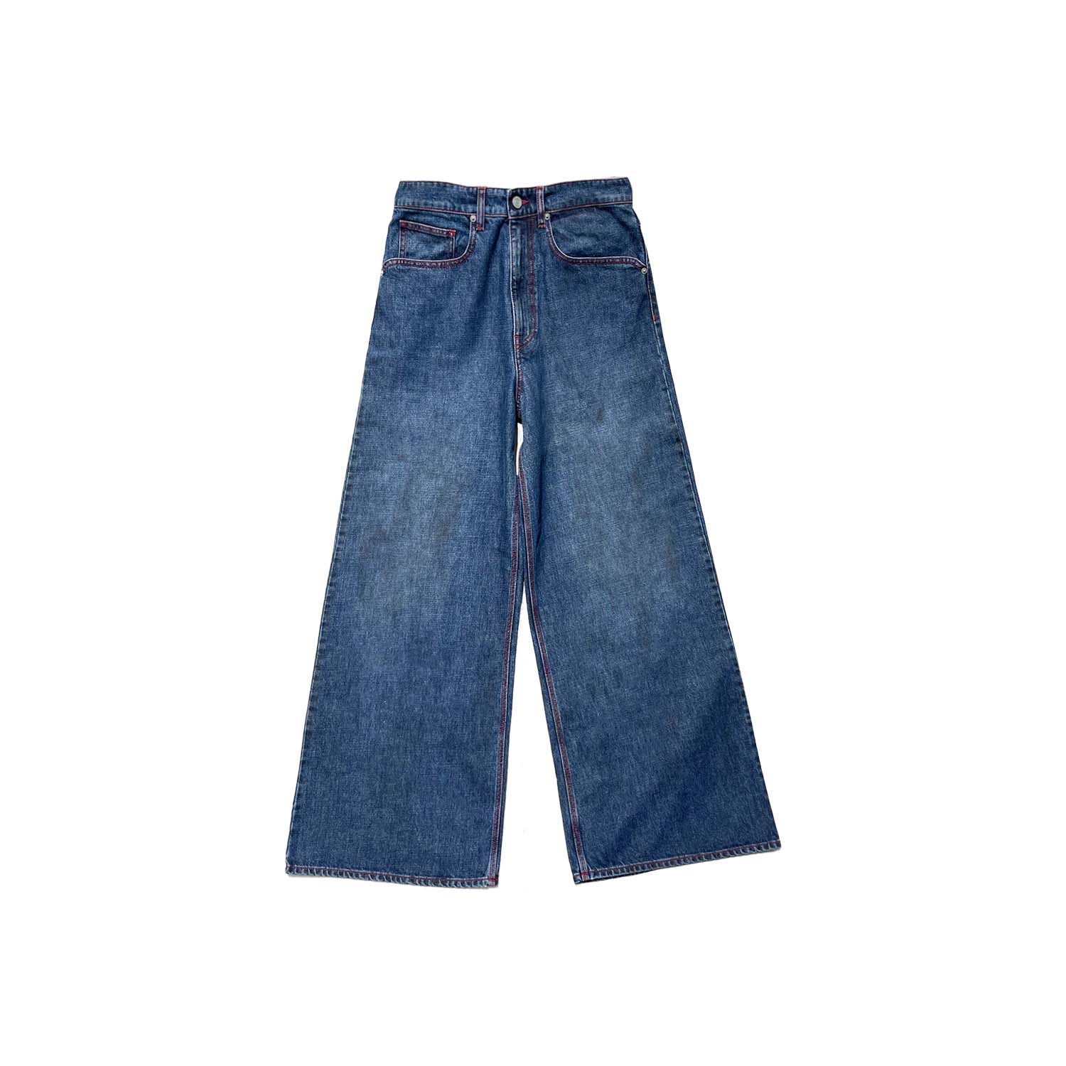 ERL BAGGY INDIANA DISTRESSED JEANS