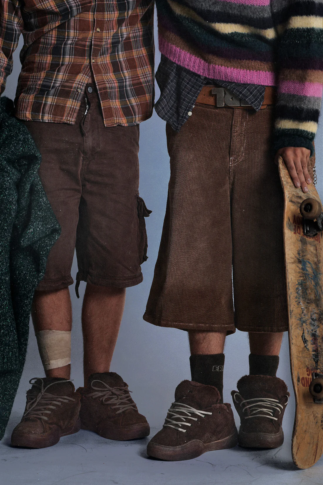 ERL UNISEX SUEDE VAMP SNEAKERS