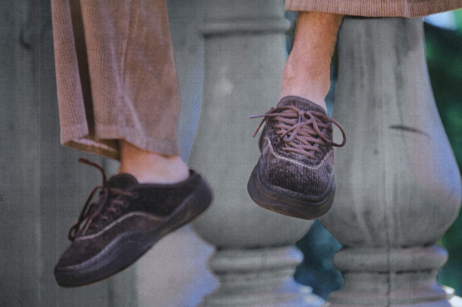 ERL UNISEX CORDUROY CAMINO SNEAKERS