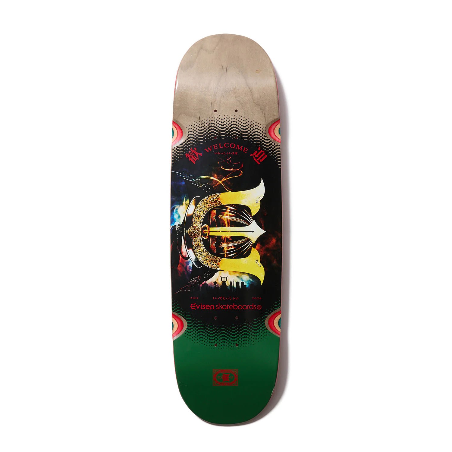 EVISEN SKATEBOARDS WELCOME-E 8.8