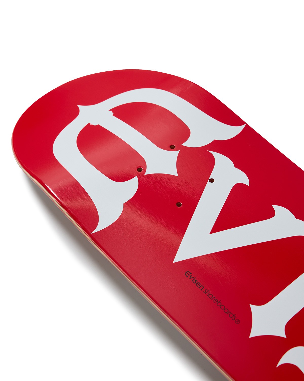 EVISEN SKATEBOARDS EVI-LOGO RED 8