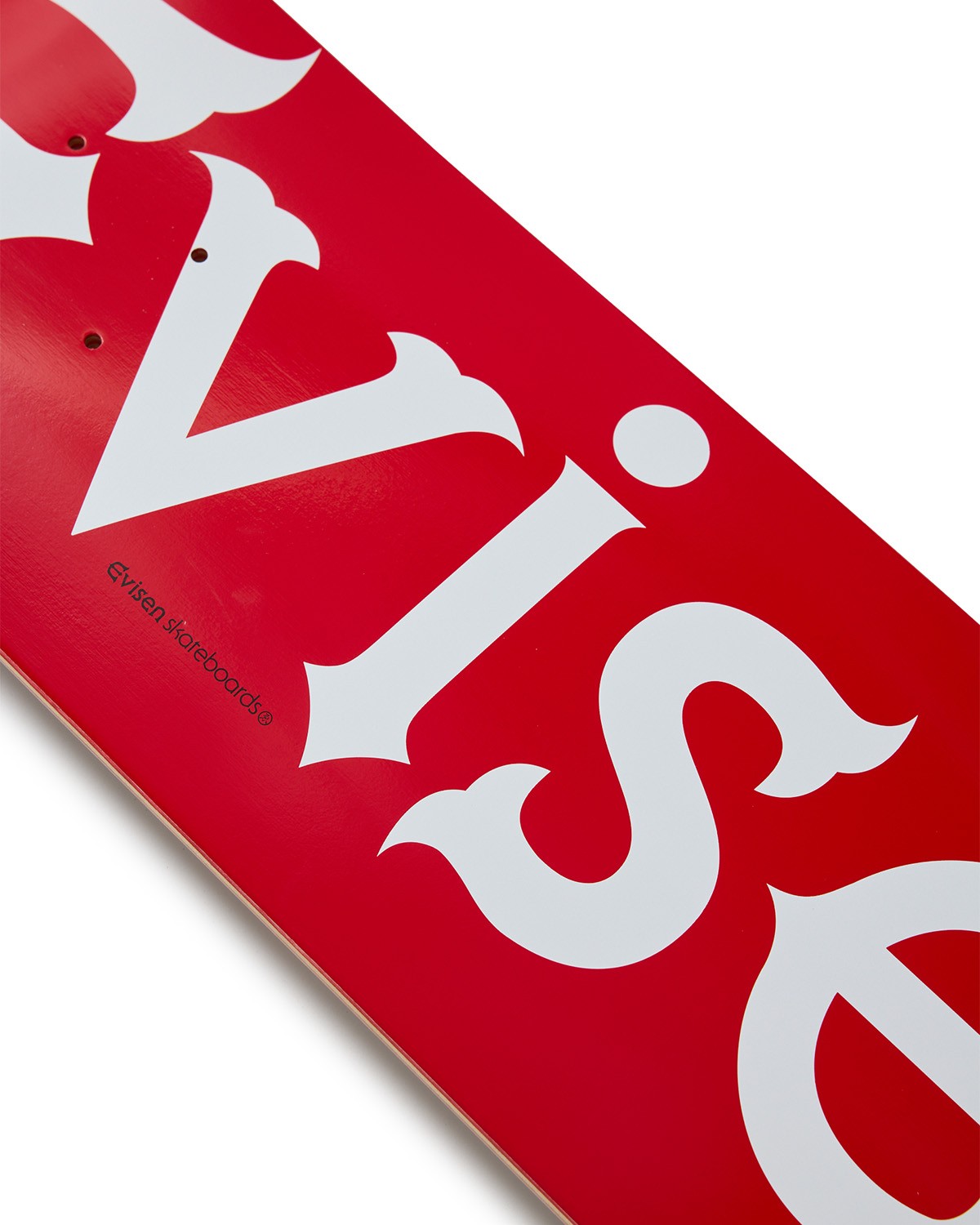 EVISEN SKATEBOARDS EVI-LOGO RED 8