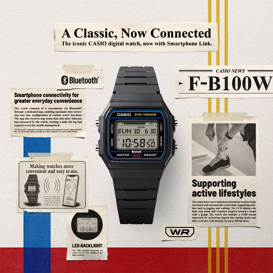 CASIO F-B100W-1AJF