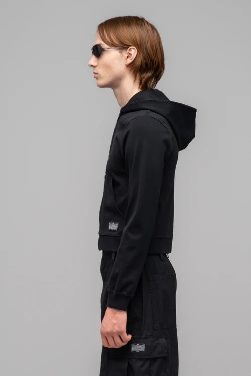 032c VICTOR TIGHT ZIP-UP HOODIE