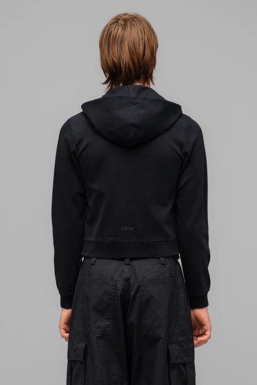 032c VICTOR TIGHT ZIP-UP HOODIE