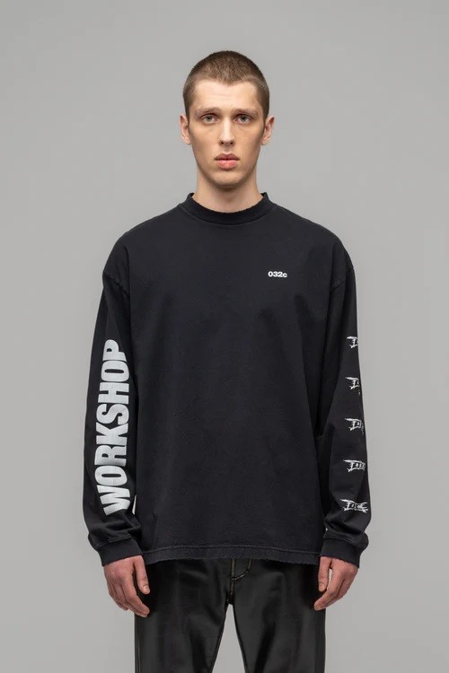 032c NEVER SHATTER BOXY LONGSLEEVE