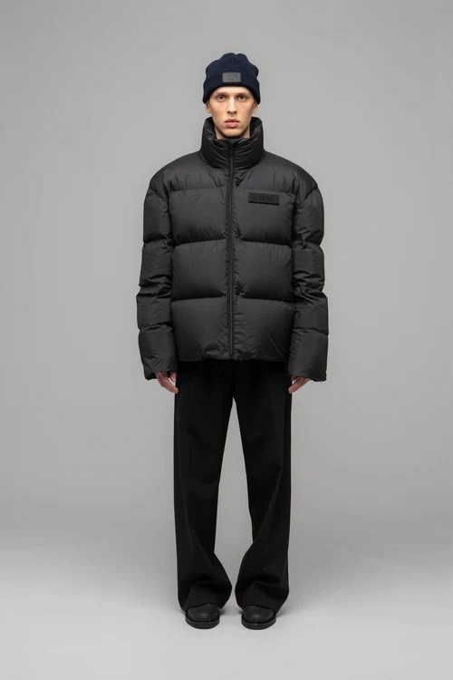 032c CONCEALED REVERSIBLE DOWN JACKET