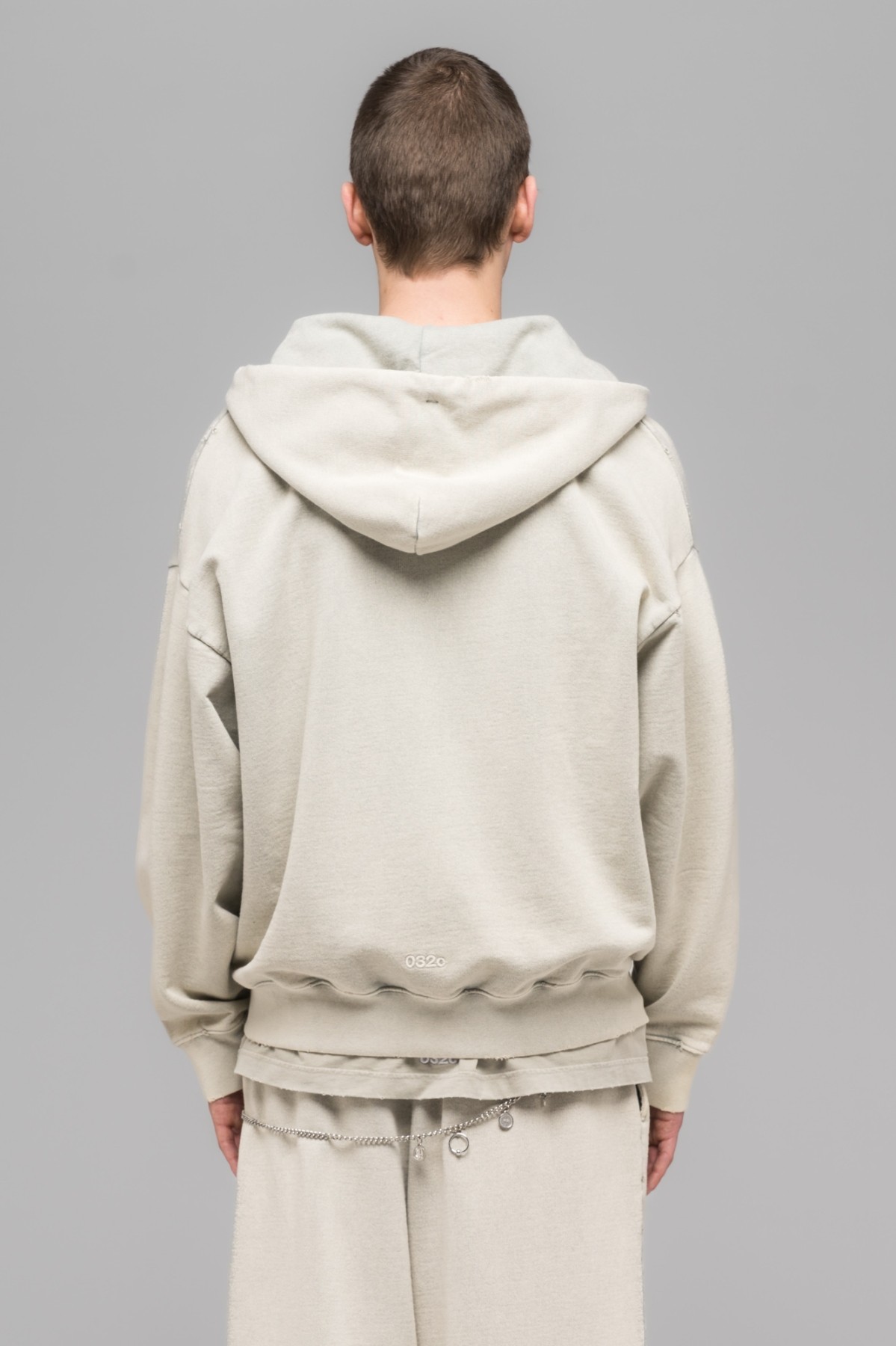 032c ''HARDCORE WELLNESS'' ZIP-UP