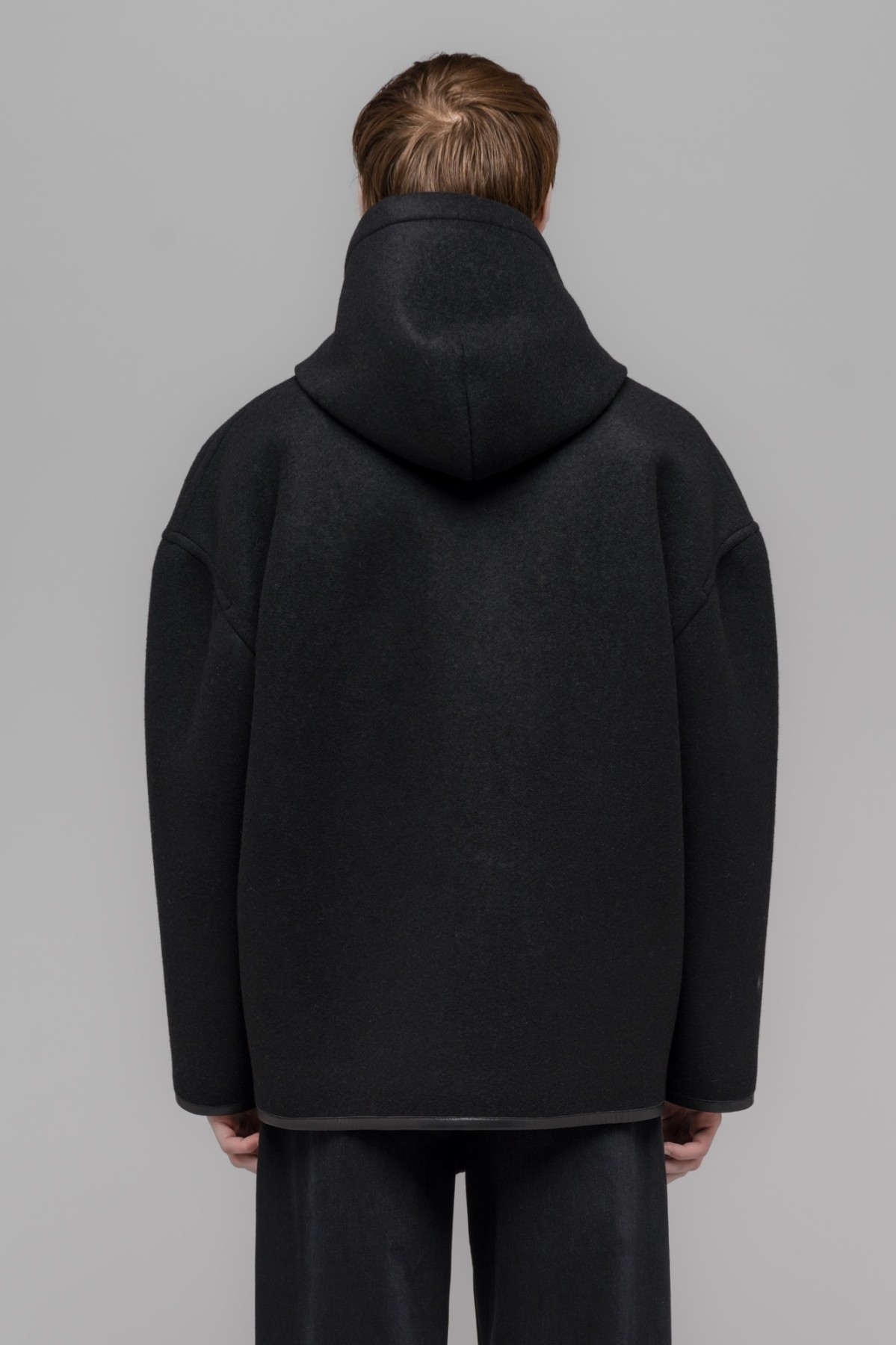 032c NEOPRENE ZIP UP HOODED JACKET