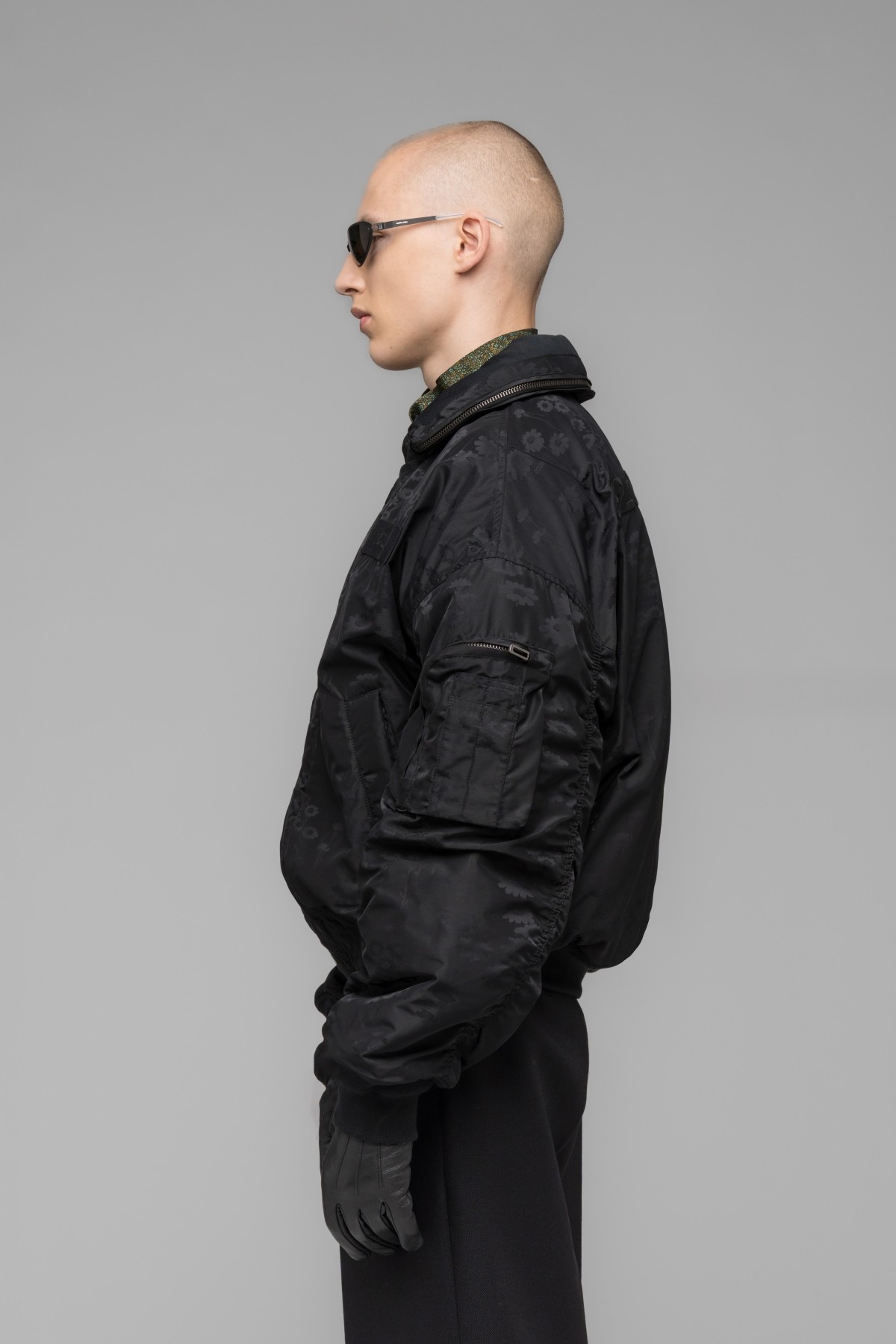 032c ''MELTING DAISIES'' BOMBER