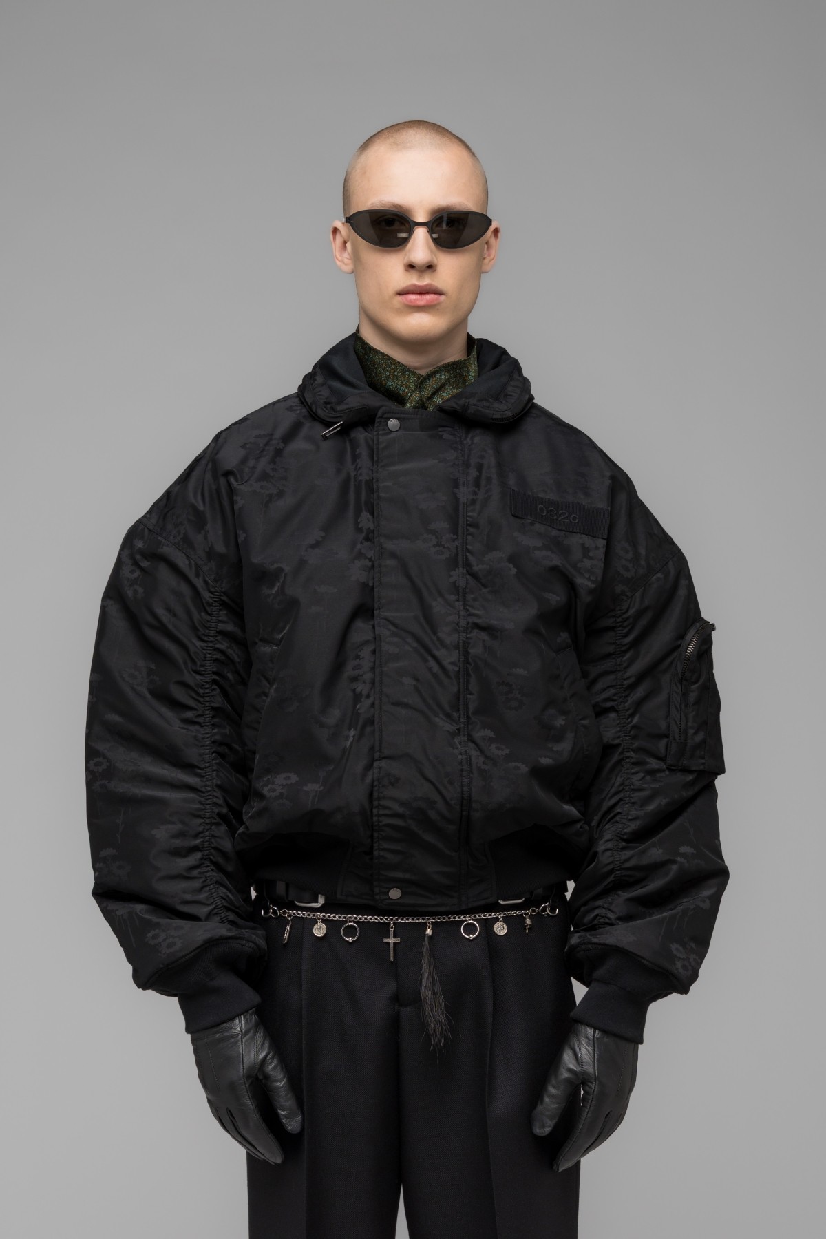 032c ''MELTING DAISIES'' BOMBER