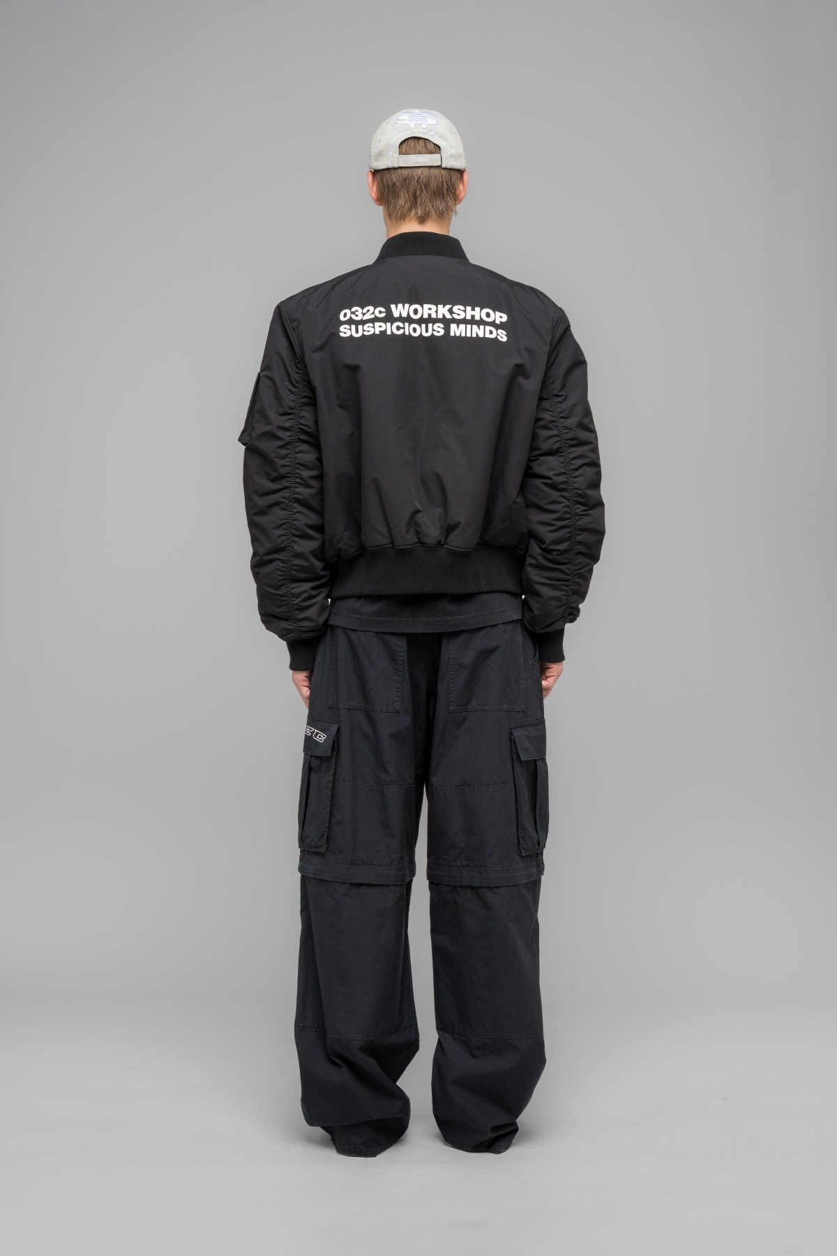 032c ''SUSPICIOUS MINDS'' BOMBER JACKET