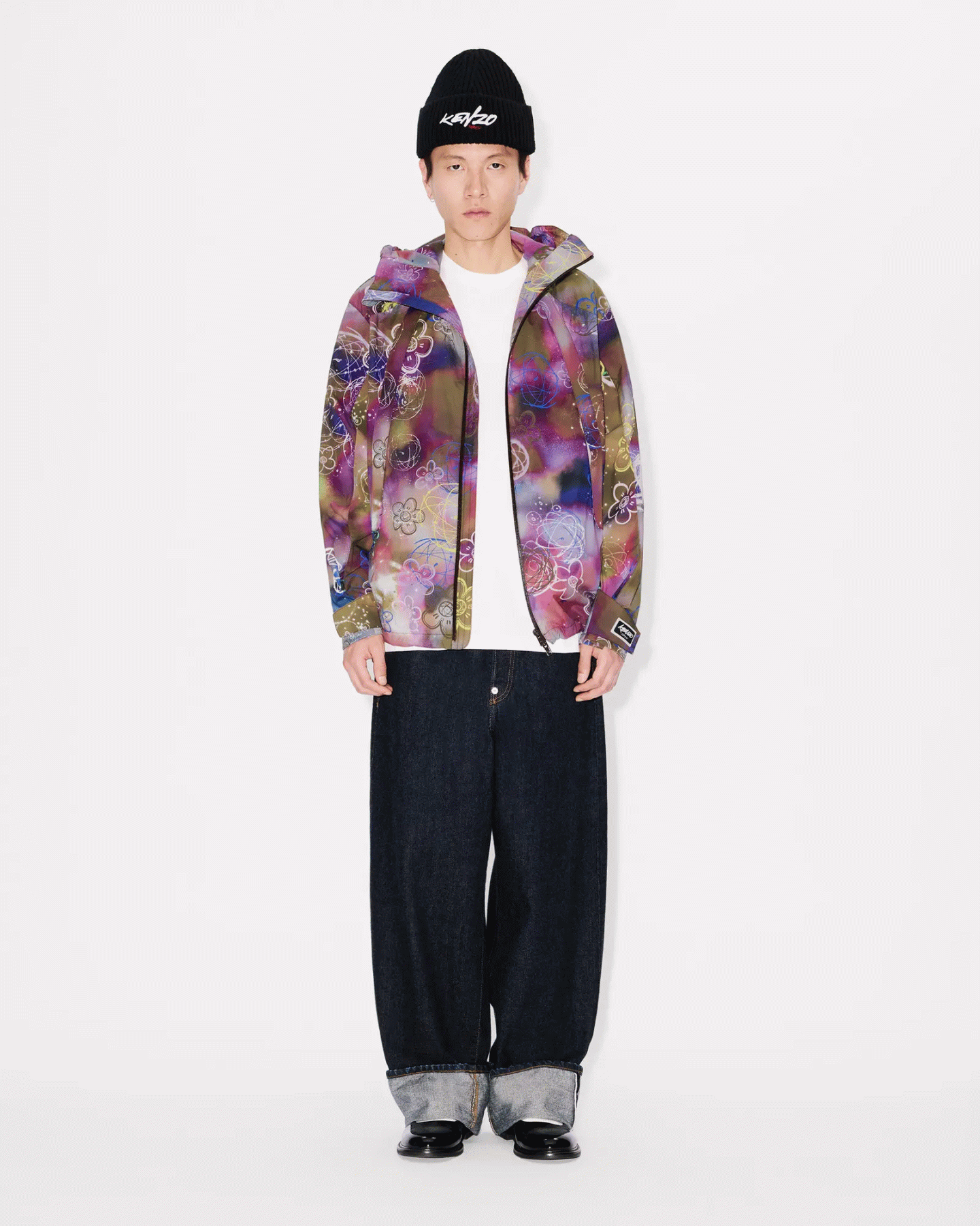 'KENZO X FUTURA 2000' SHORT WINDBREAKER