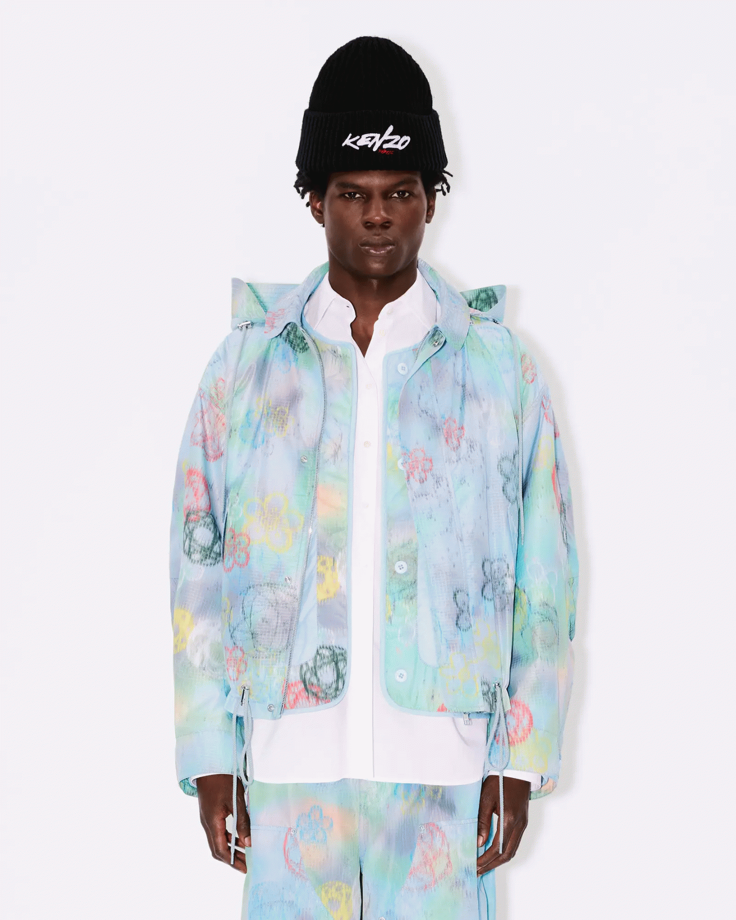 'KENZO X FUTURA 2000' SHORT PARKA