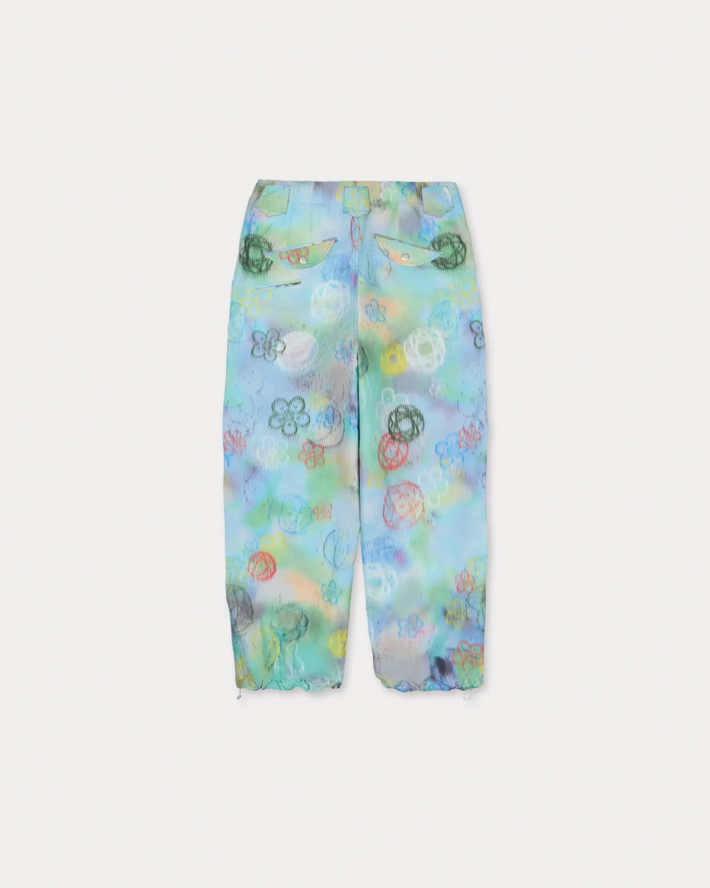 'KENZO X FUTURA 2000' DOUBLE KNEE PANTS