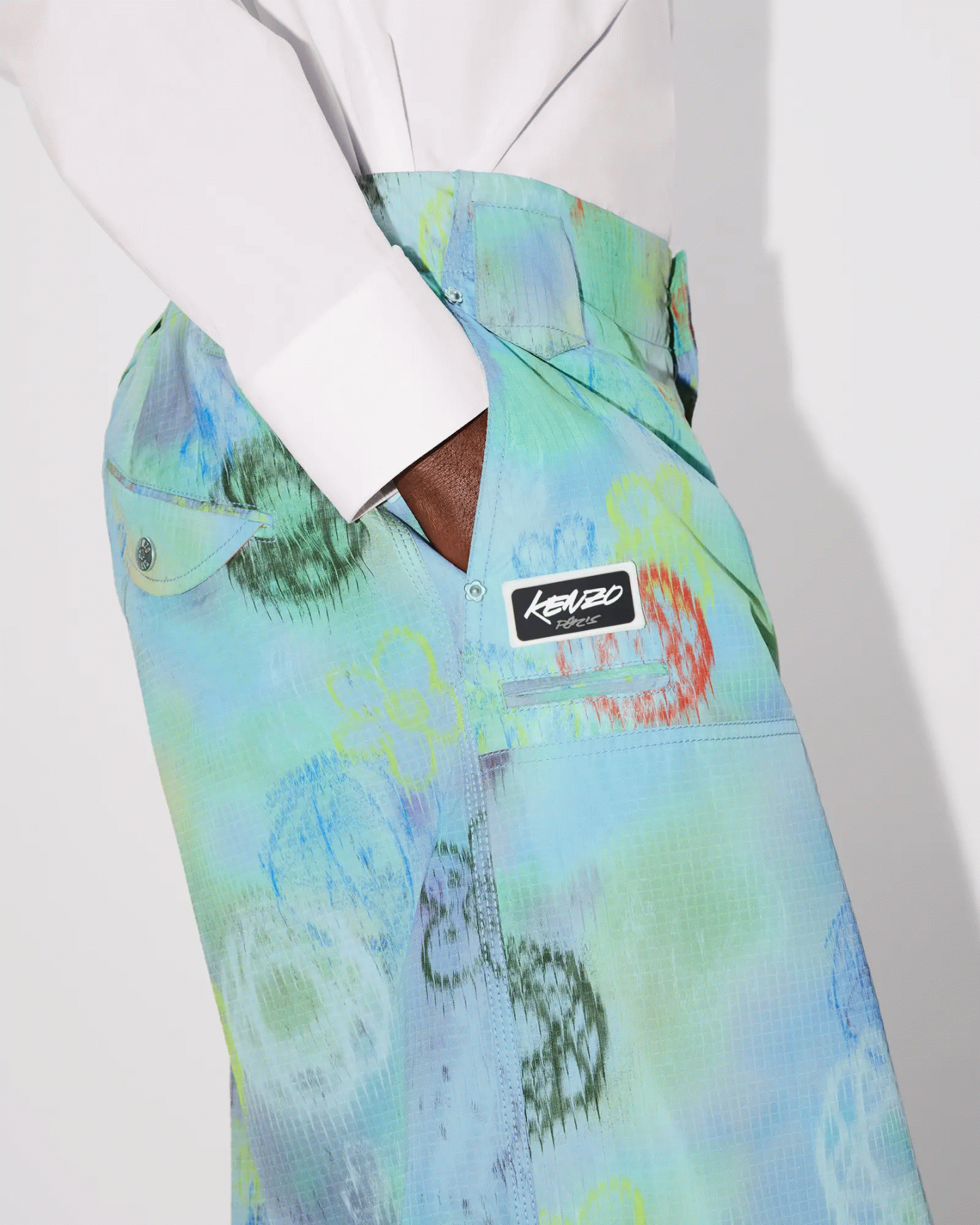 'KENZO X FUTURA 2000' DOUBLE KNEE PANTS