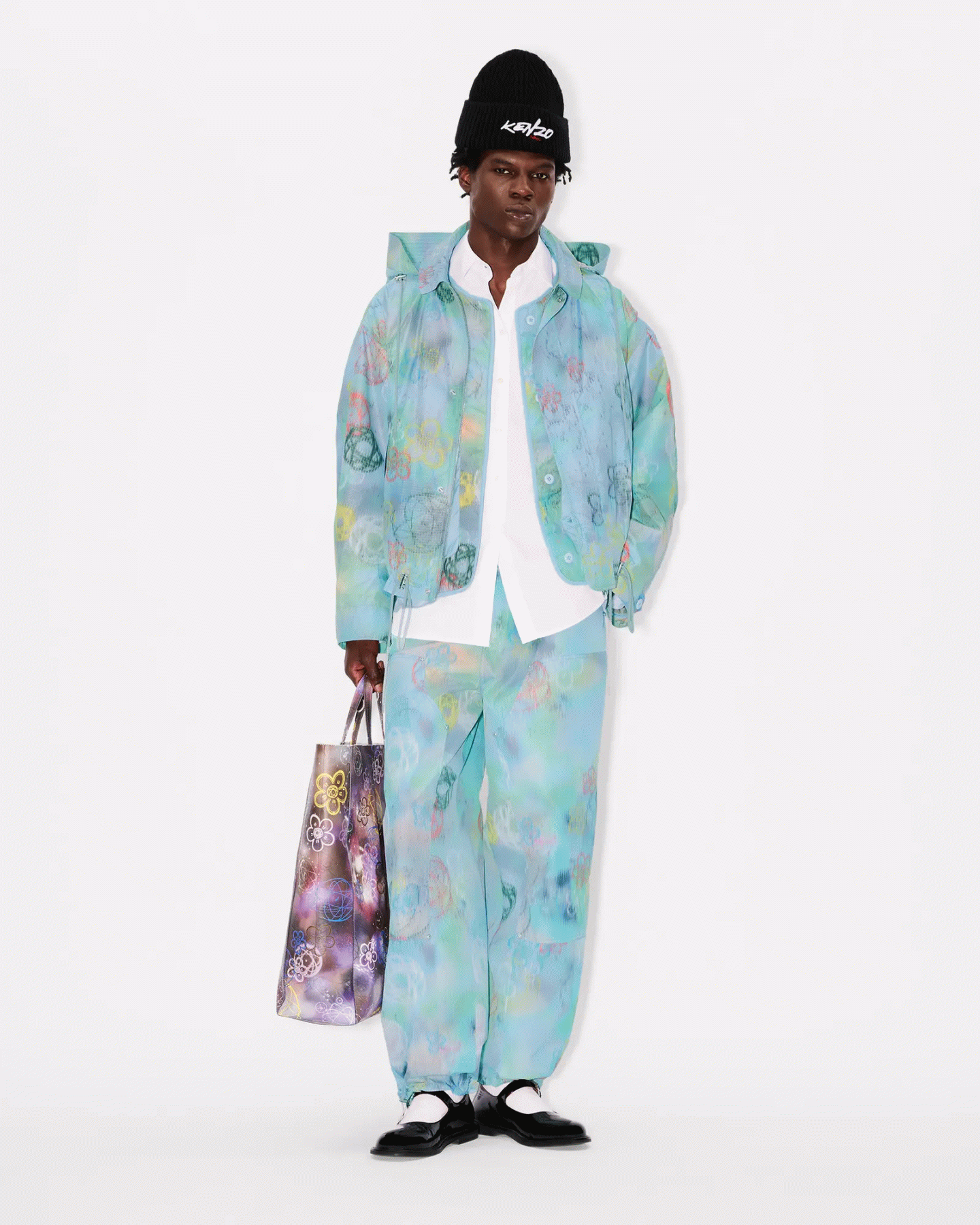 'KENZO X FUTURA 2000' DOUBLE KNEE PANTS