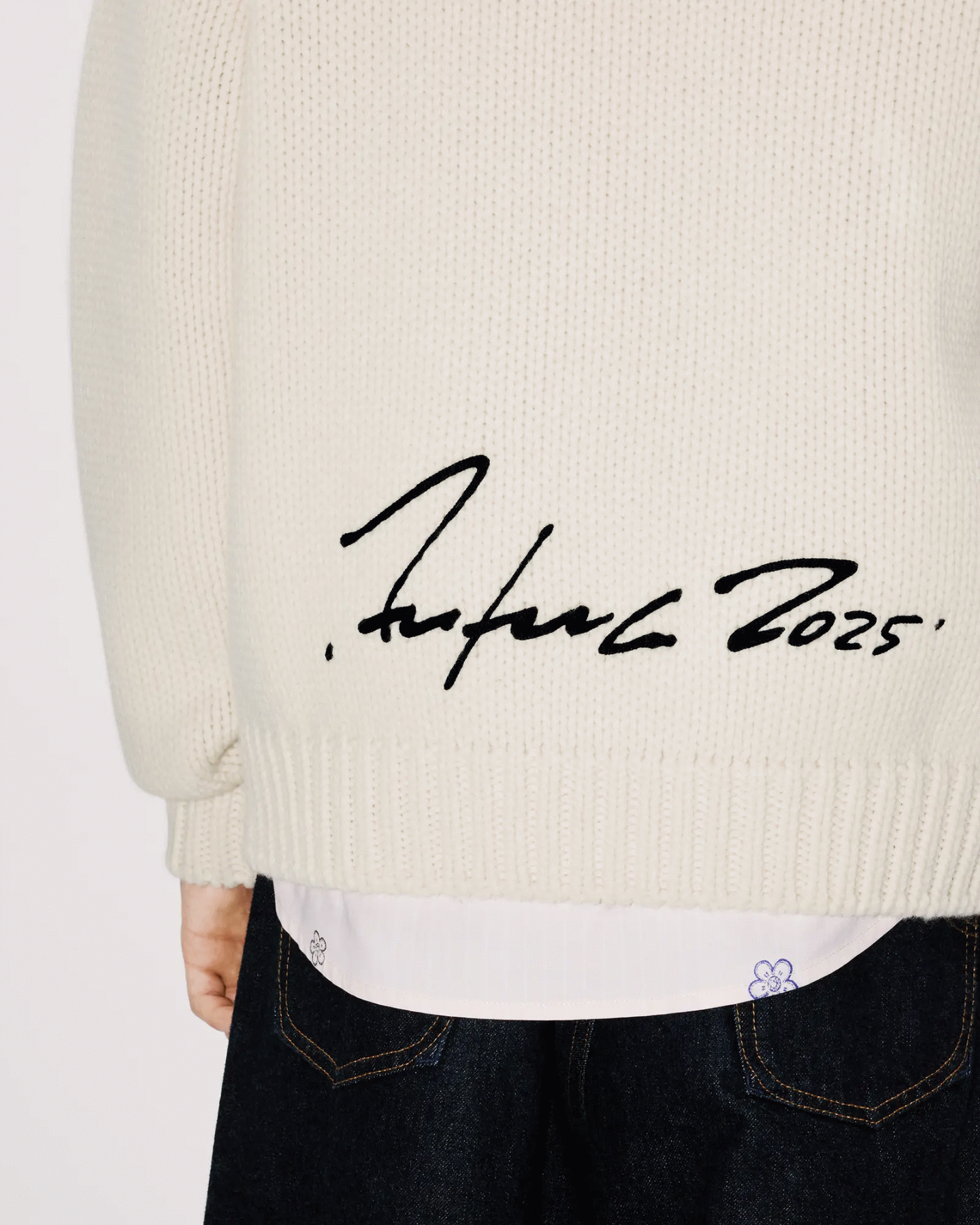 'KENZO X FUTURA 2000' WOOL JUMPER