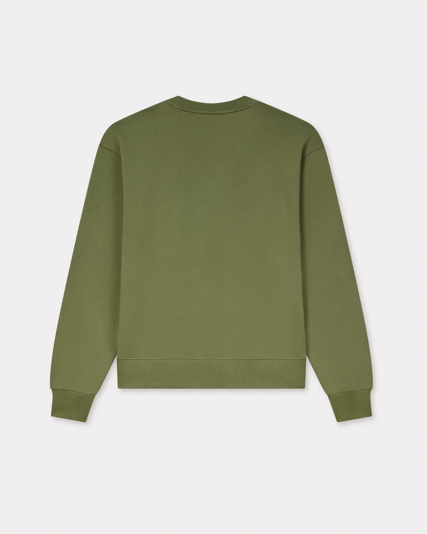 'KENZO HAPPY TIGER' EMBROIDERED COTTON SWEATSHIRT