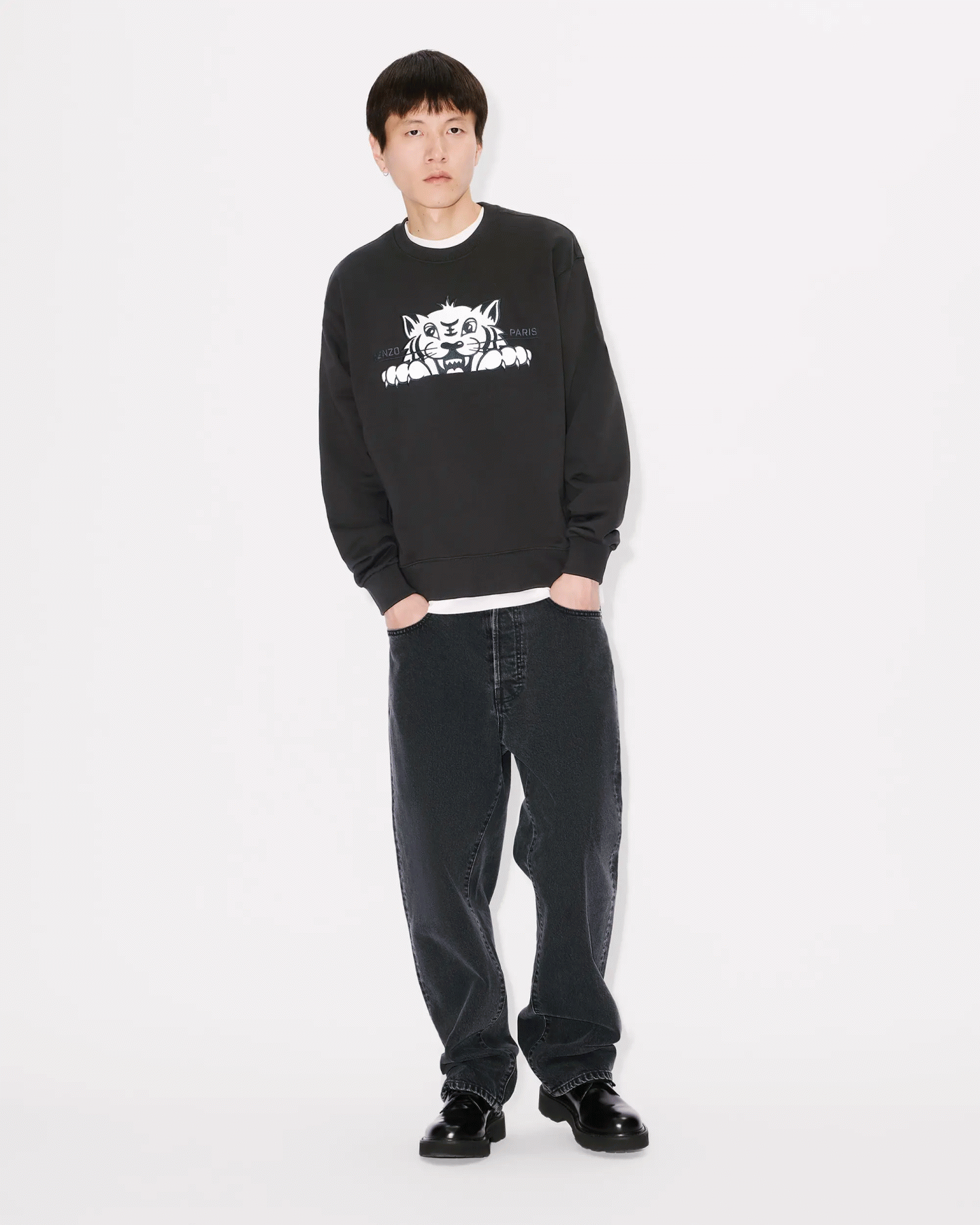 KENZO Happy Tiger EMBROIDERED SWEAT