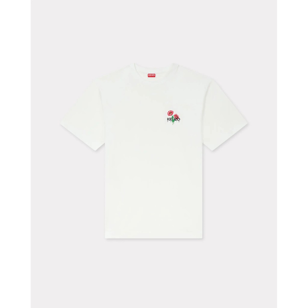 'KENZO ARCHIVE BOUQUET' EMBROIDERED COTTON T-SHIRT