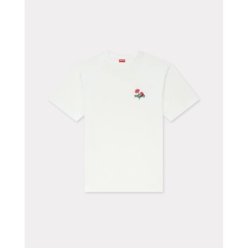 'KENZO ARCHIVE BOUQUET' EMBROIDERED COTTON T-SHIRT