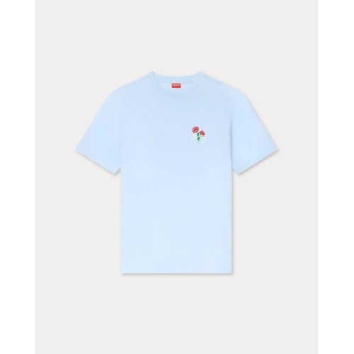 'KENZO ARCHIVE BOUQUET' EMBROIDERED COTTON T-SHIRT