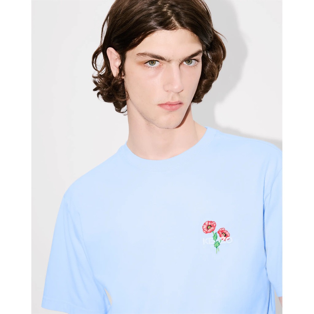'KENZO ARCHIVE BOUQUET' EMBROIDERED COTTON T-SHIRT