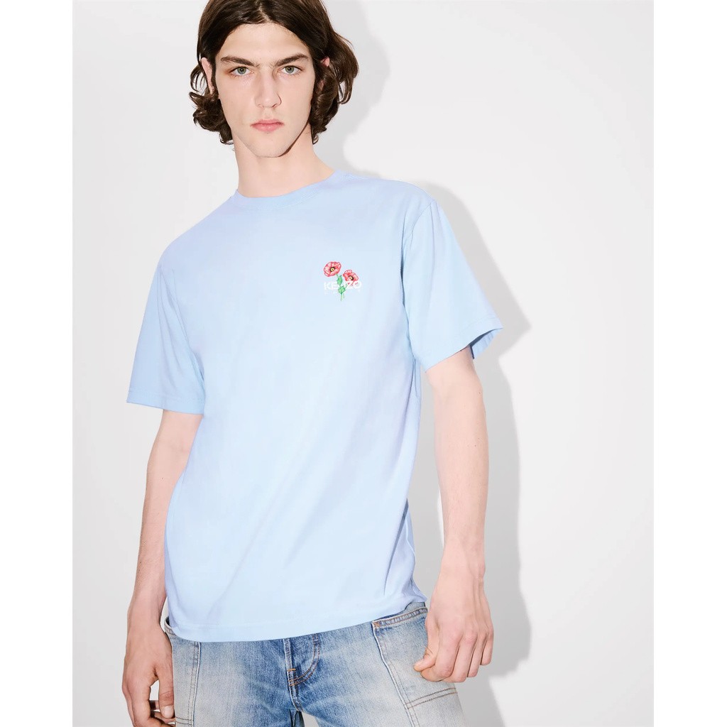 'KENZO ARCHIVE BOUQUET' EMBROIDERED COTTON T-SHIRT