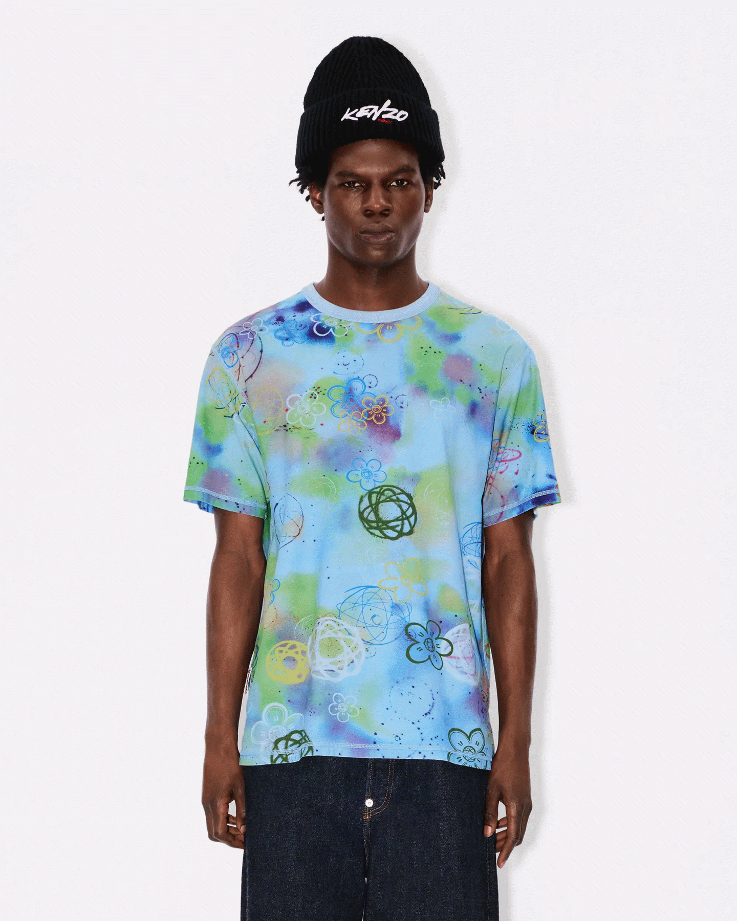 Kenzo x Futura 2000 reversible T-shirt in cotton