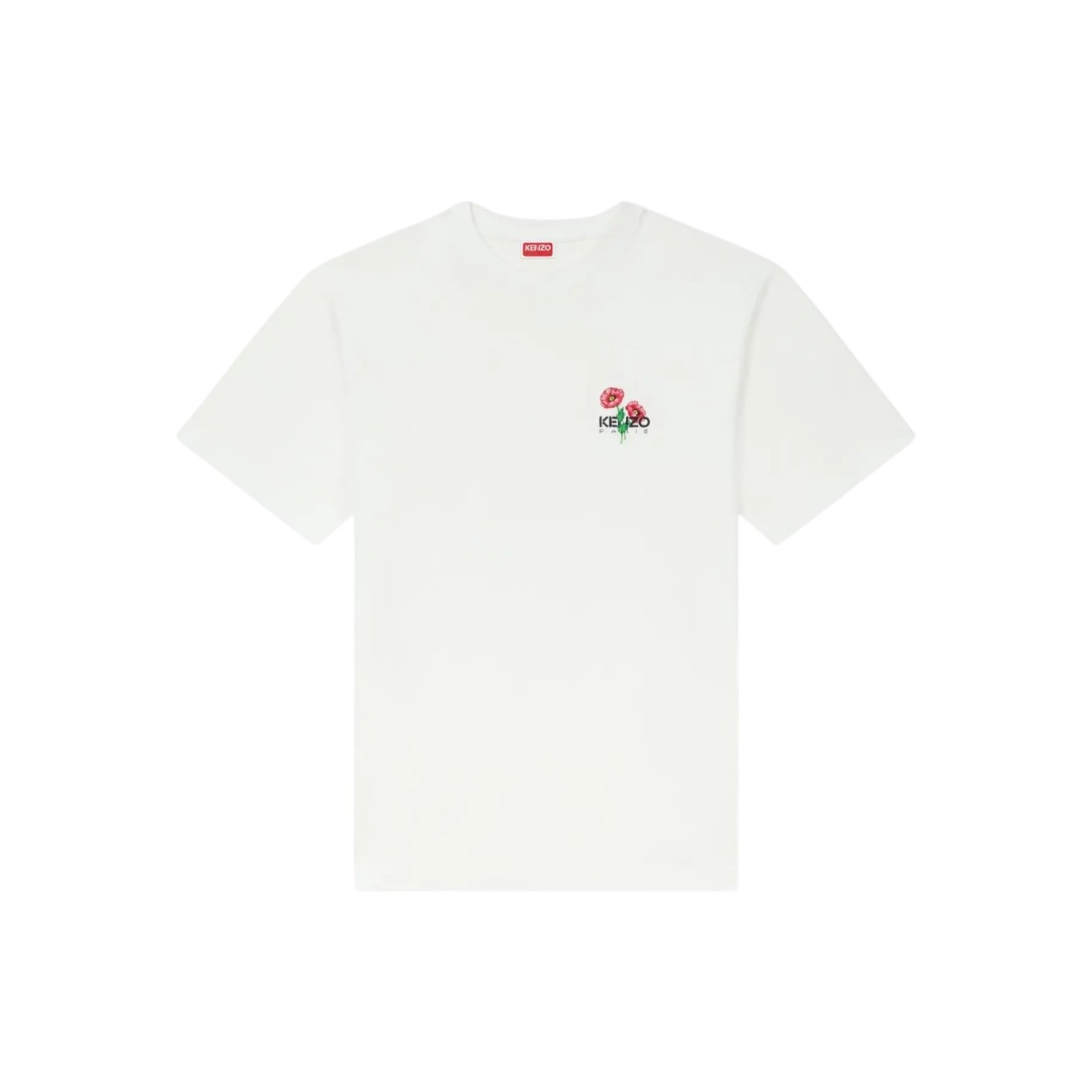 'KENZO ARCHIVE BOUQUET' EMBROIDERED COTTON T-SHIRT